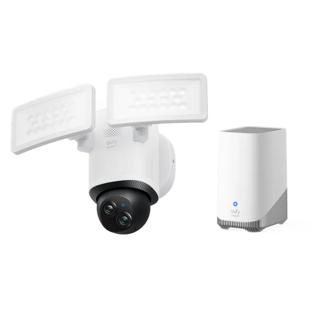 eufy-floodlight-camera-e340-avec-homebase-s380-cam-ra-projecteur-ext-rieure-doub image 1