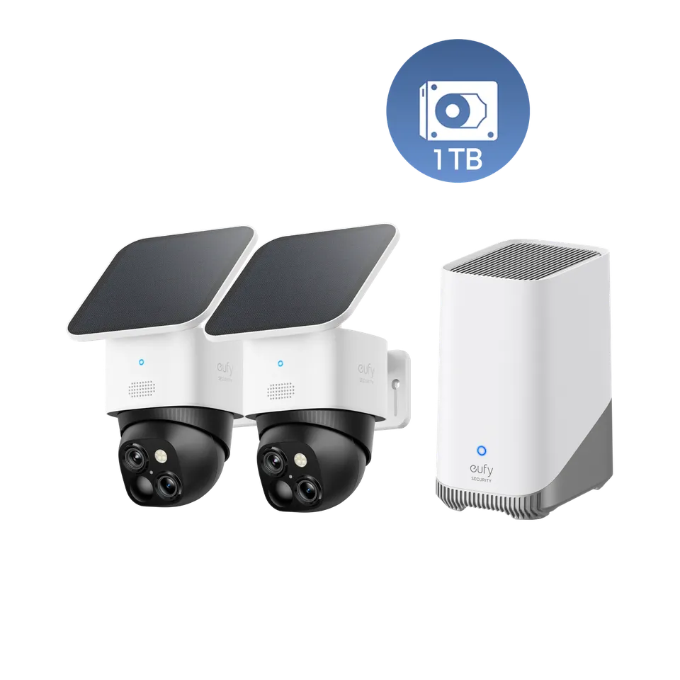 eufy-solocam-s340-lot-de-2-cam-ras-homebase-s380-disque-dur-1-to image 1