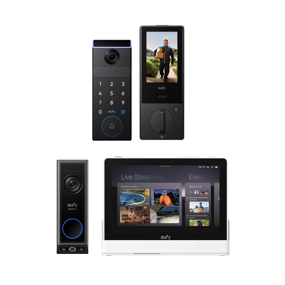eufy-familock-s3-max-serrure-connect-e-veine-palmaire-sonnette-vid-o-e340-cran-c image 1