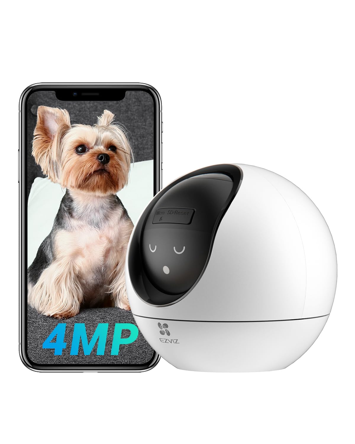 ezviz-c60p-cam-ra-int-rieure-wifi-6-double-objectif-2k-360-avec-d-tection-humain image 8