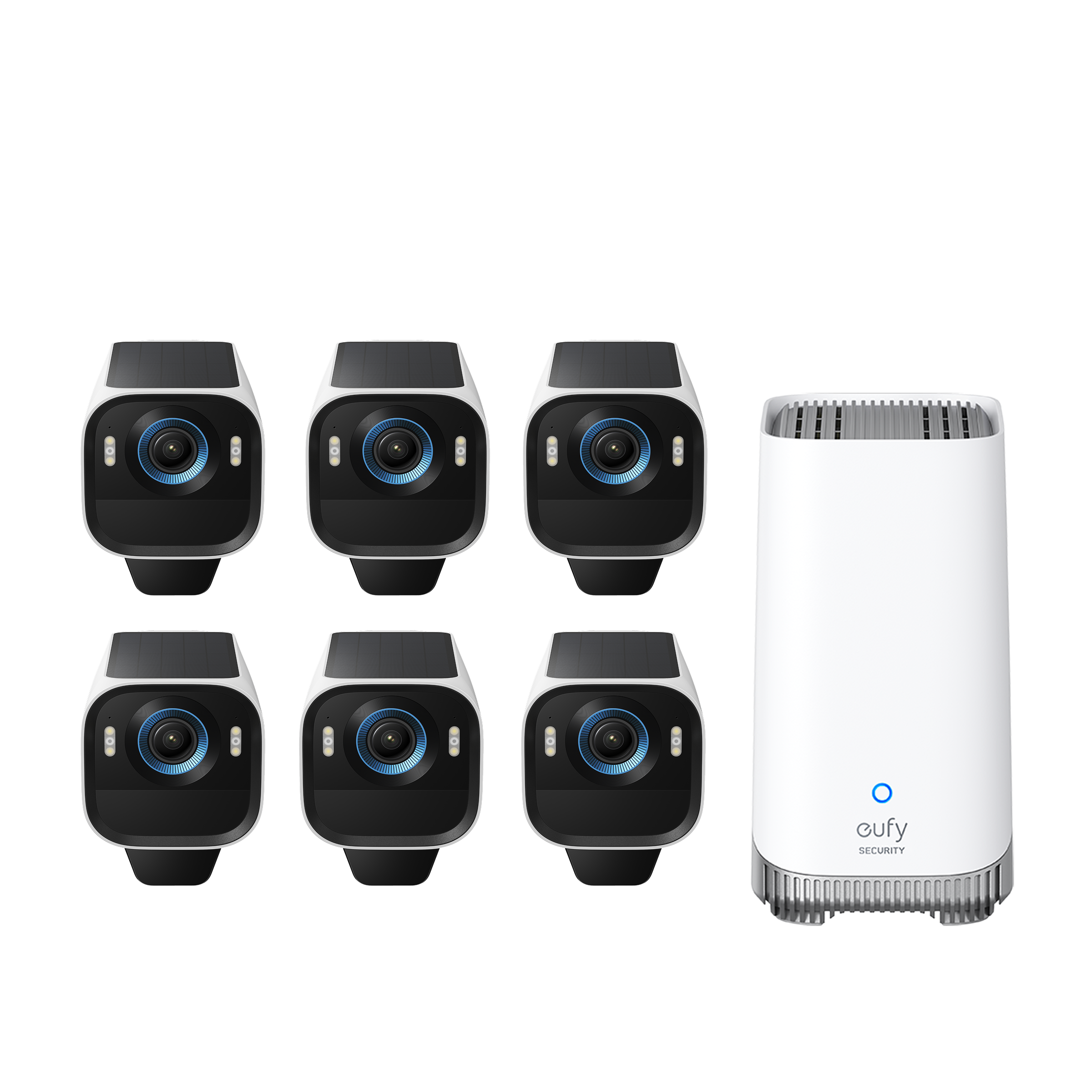 eufy-eufycam-s3-pro-kit-6-cam-ras-4k-solaire-2 image 1