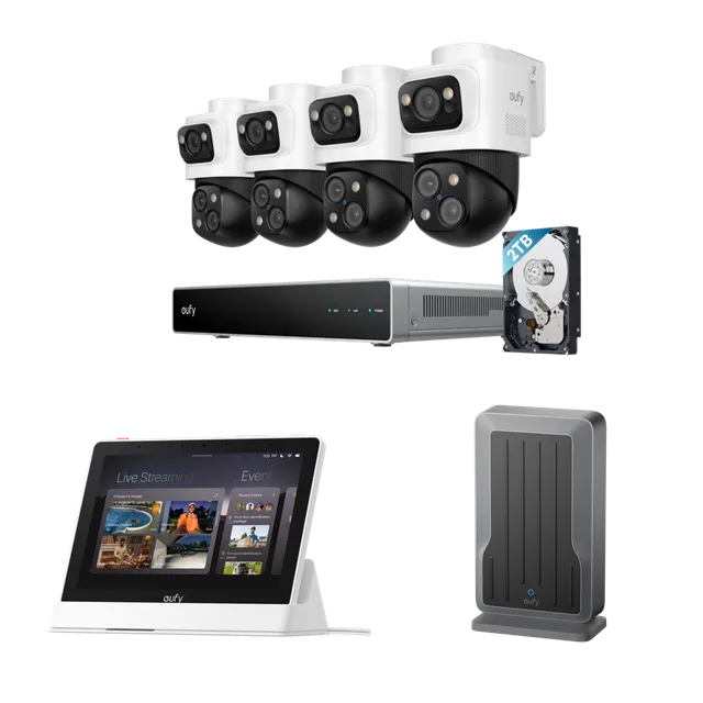 eufy-nvr-security-system-s4-max-smart-display-e10-adaptateur-wi-fi image 1