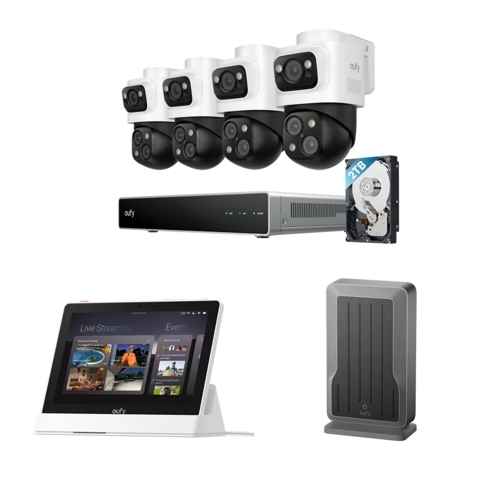 eufy-nvr-security-system-s4-max-smart-display-e10-adaptateur-wi-fi image 1