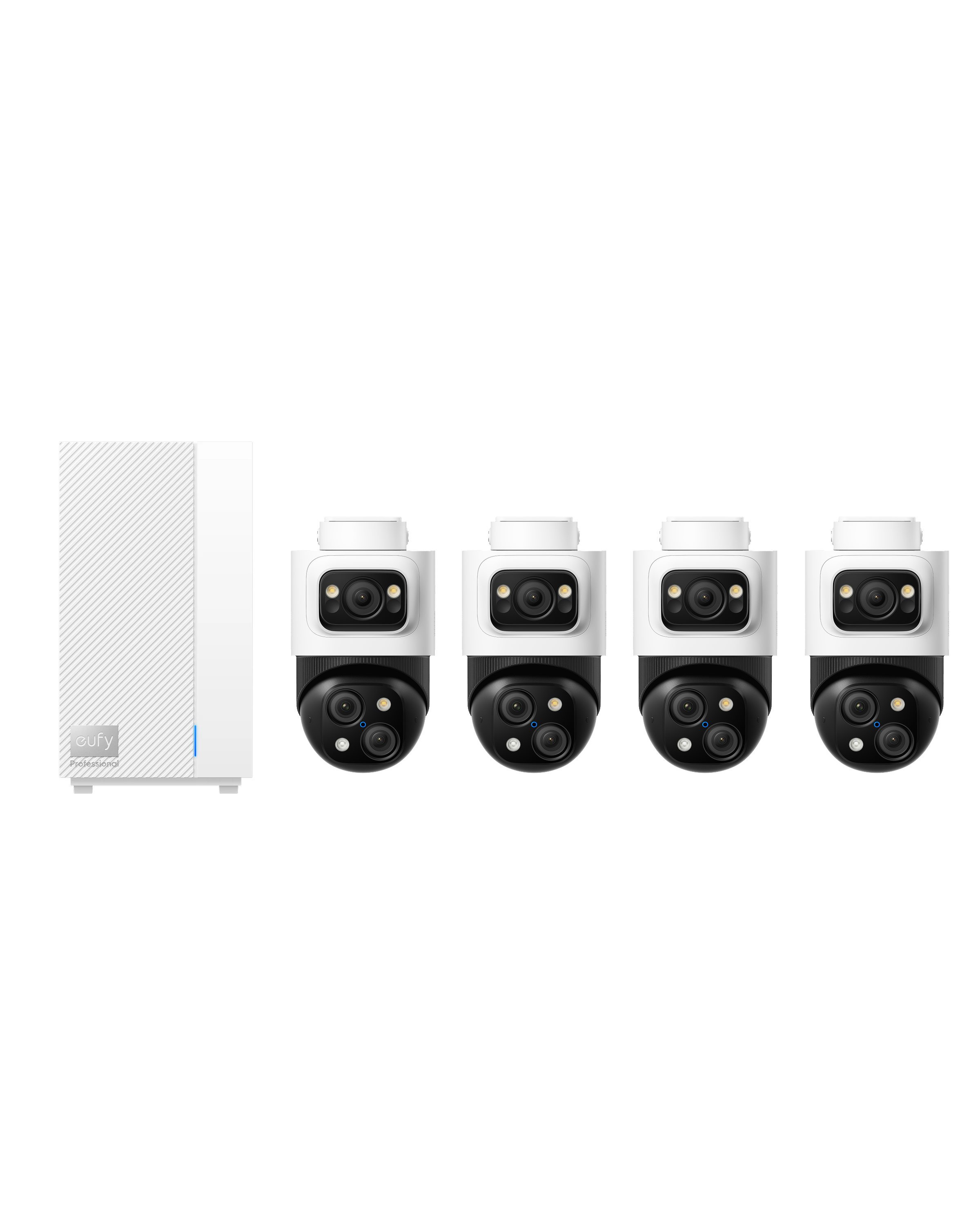 eufy-ptz-bullet-poe-cam-s4-4-pack-homebase-professional-s1-kit-nvr-4-cam-ras image 1