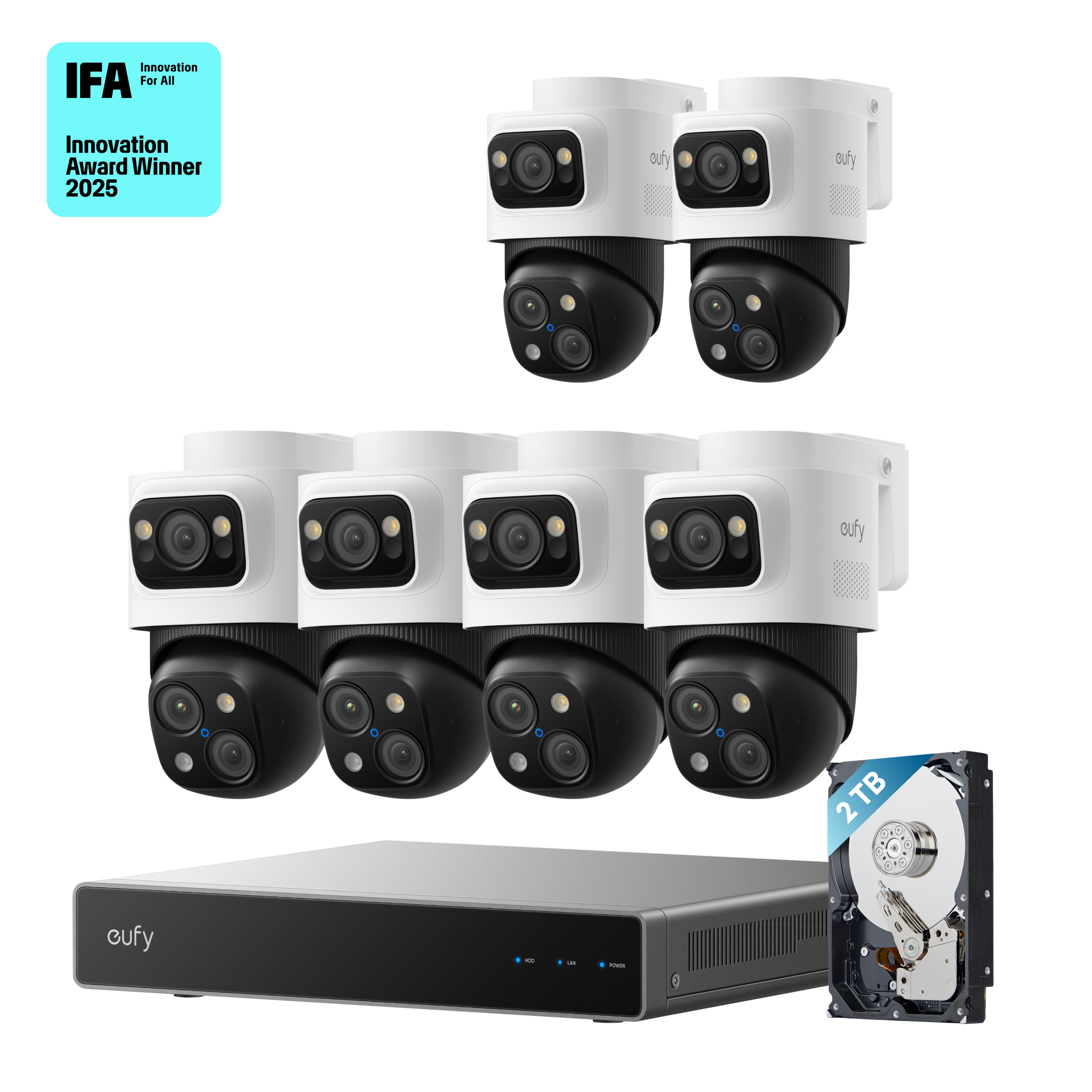 eufy-s4-max-kit-6-cam-ras-poe-enregistreur-nvr-syst-me-filaire image 6