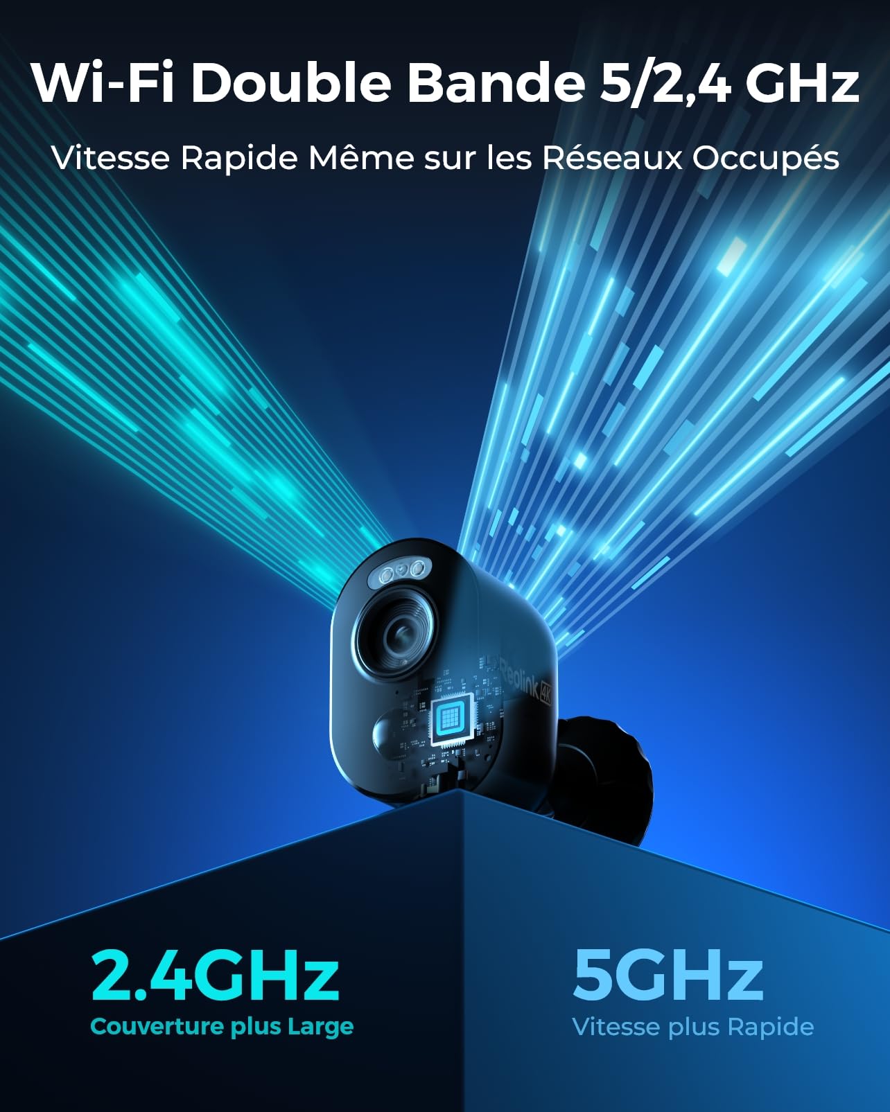 reolink-argus-3-ultra-cam-ra-ext-rieur-solaire-wifi-4k-2-4-5ghz-noir image 3