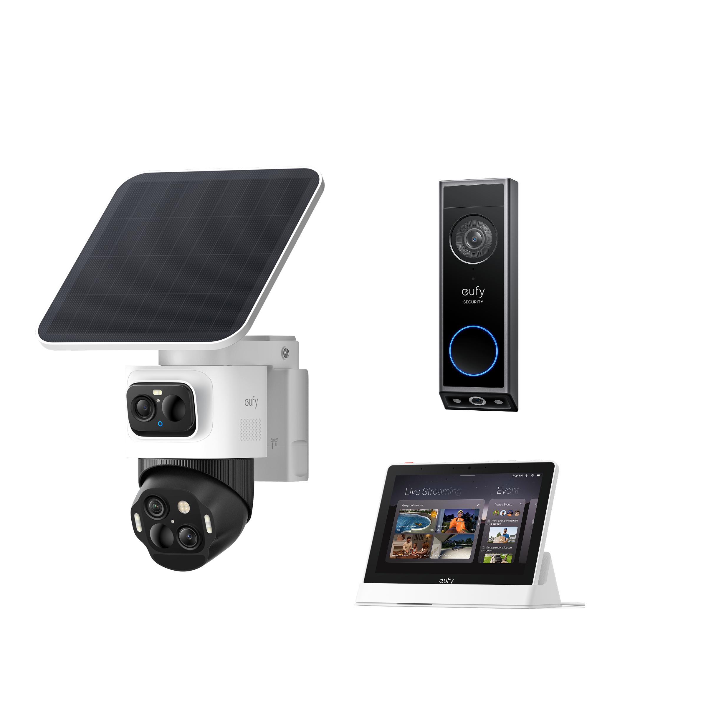 eufy-eufycam-s4-cran-smart-display-e10-sonnette-video-doorbell-e340-pack image 1