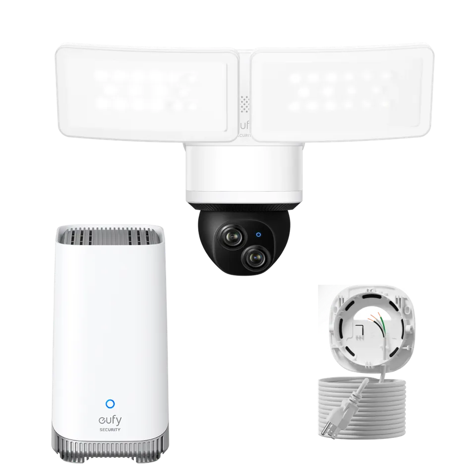 eufy-floodlight-camera-e340-c-ble-ac-homebase-s380 image 1