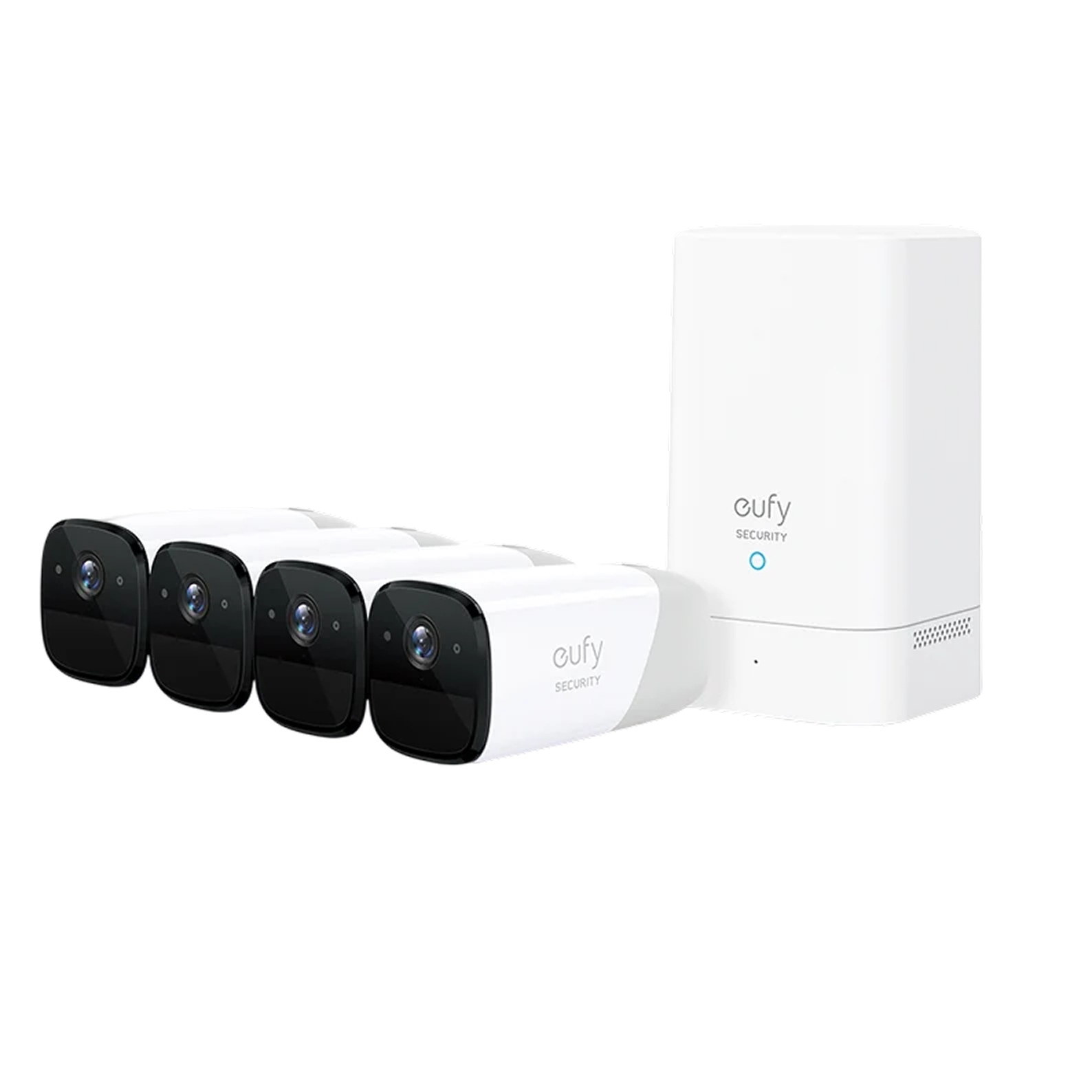 eufy-eufycam-2-pro-2k-kit-4-cam-ras-homebase-2 image 1