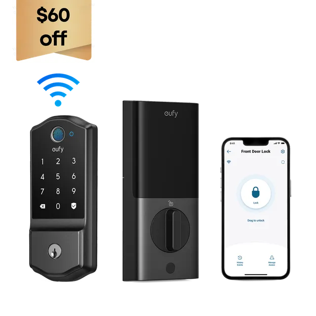 eufy-smart-lock-c220-serrure-connect-e-empreinte-digitale image 1