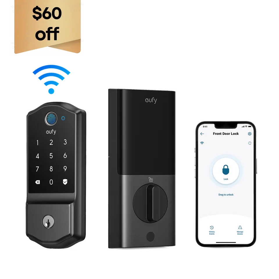 eufy-smart-lock-c220-serrure-connect-e-empreinte-digitale image 1
