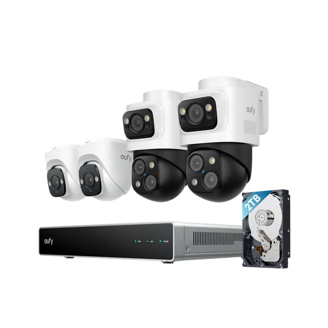eufy-nvr-security-system-s4-syst-me-4-cam-ras-4k-ptz image 1