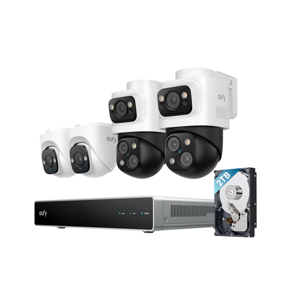 eufy-nvr-security-system-s4-syst-me-4-cam-ras-4k-ptz image 1