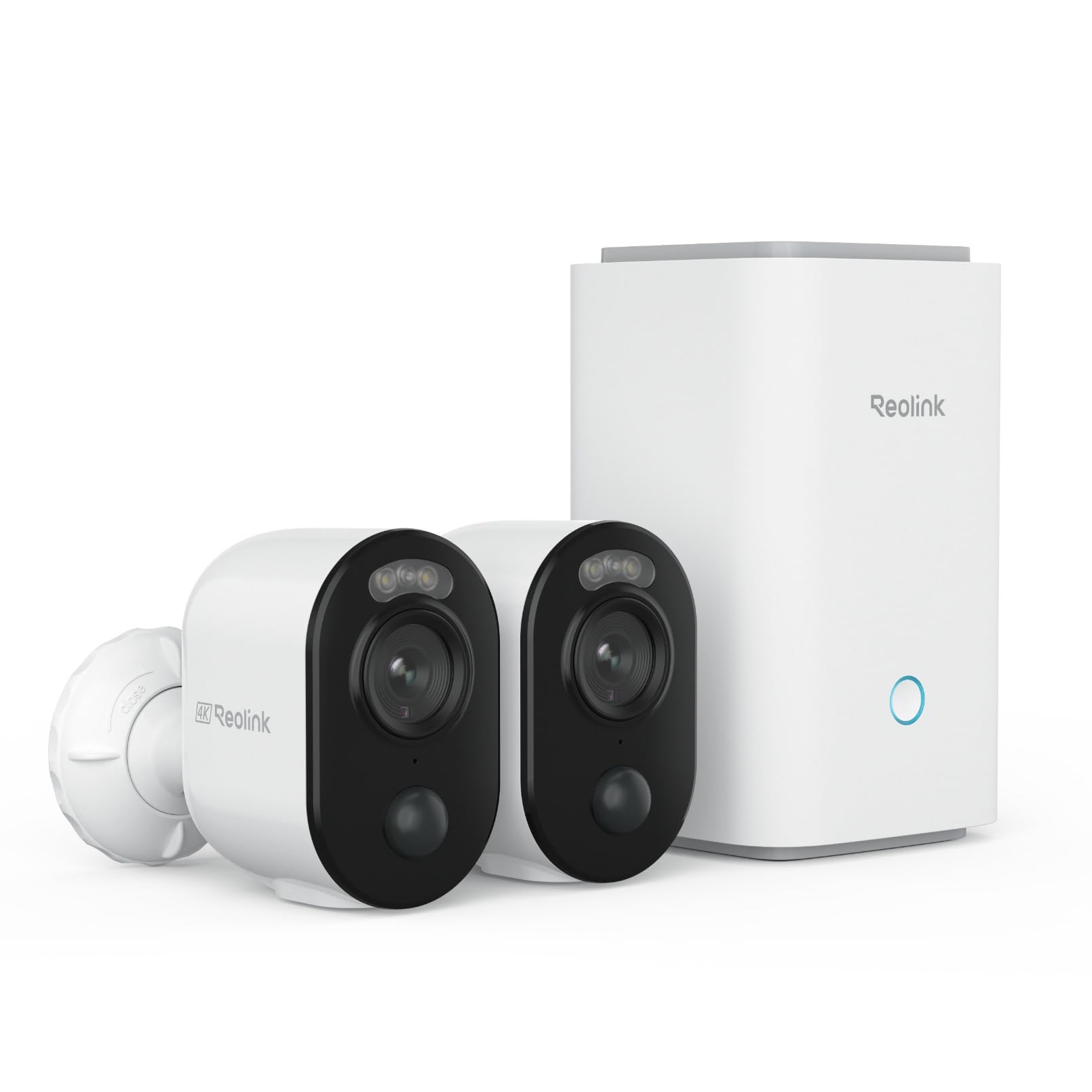reolink-argus-kit-cam-ras-surveillance-sans-fil-4k-8mp-home-hub-vision-nuit-coul image 1
