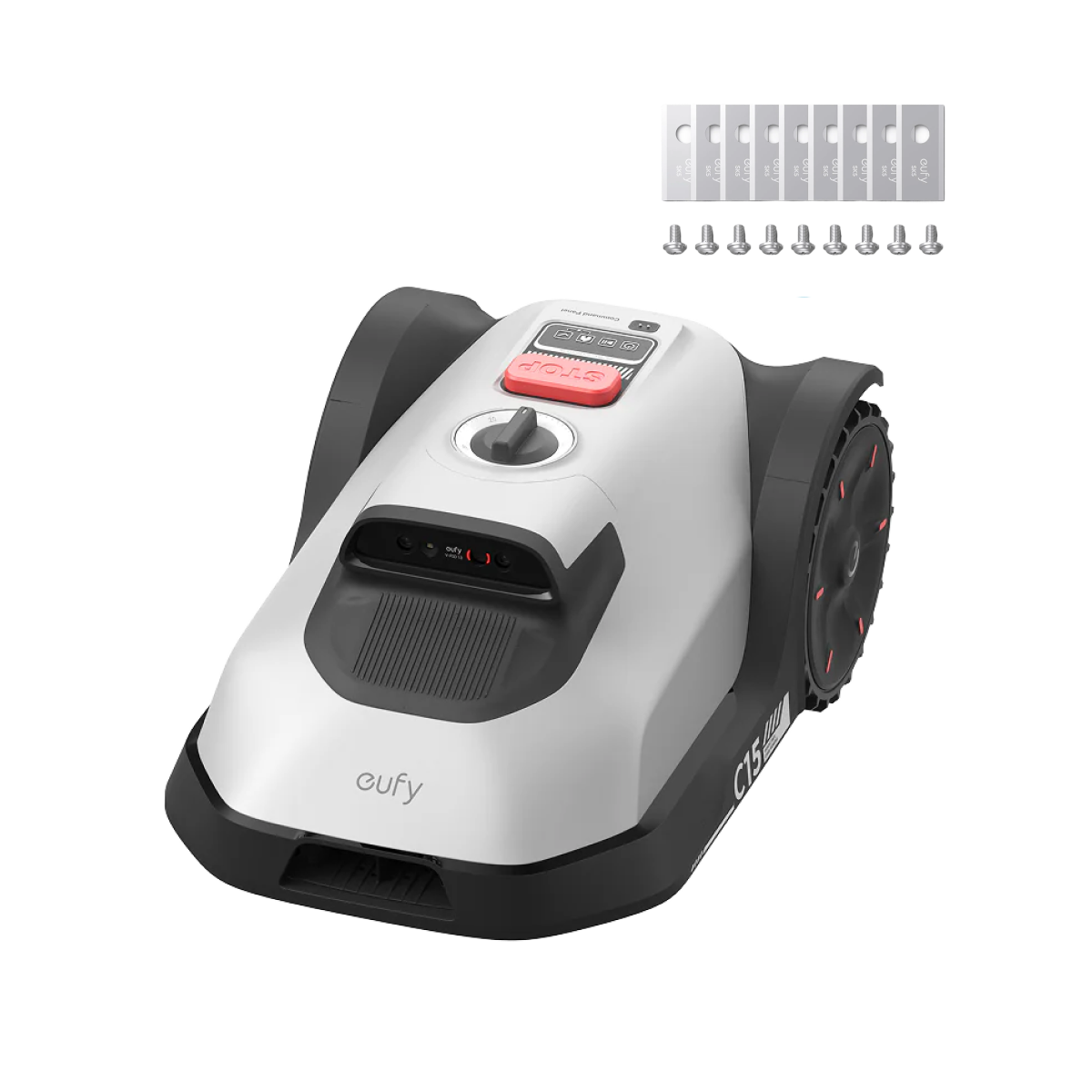 eufy-robot-tondeuse-c15-solo-sans-garage-bo-te-de-lames image 1