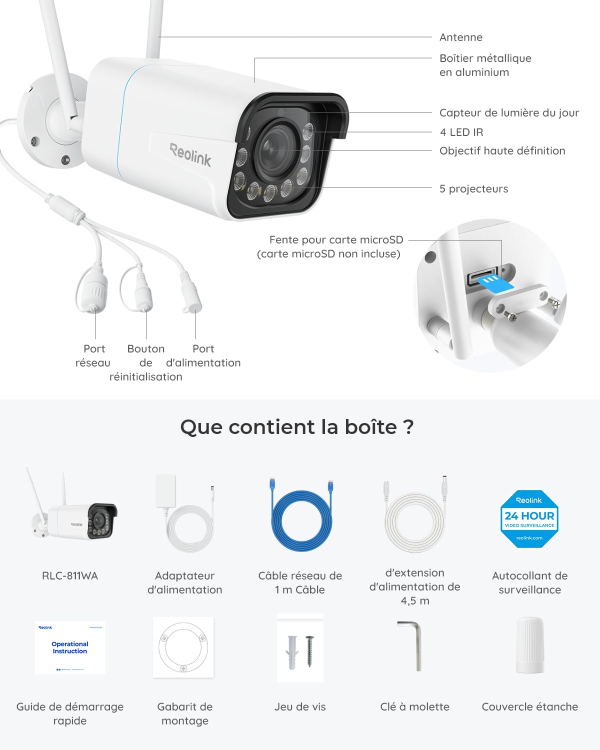 reolink-rlc-cam-ra-surveillance-wifi-ext-rieure-4k-zoom-optique-5x-ip67 image 8