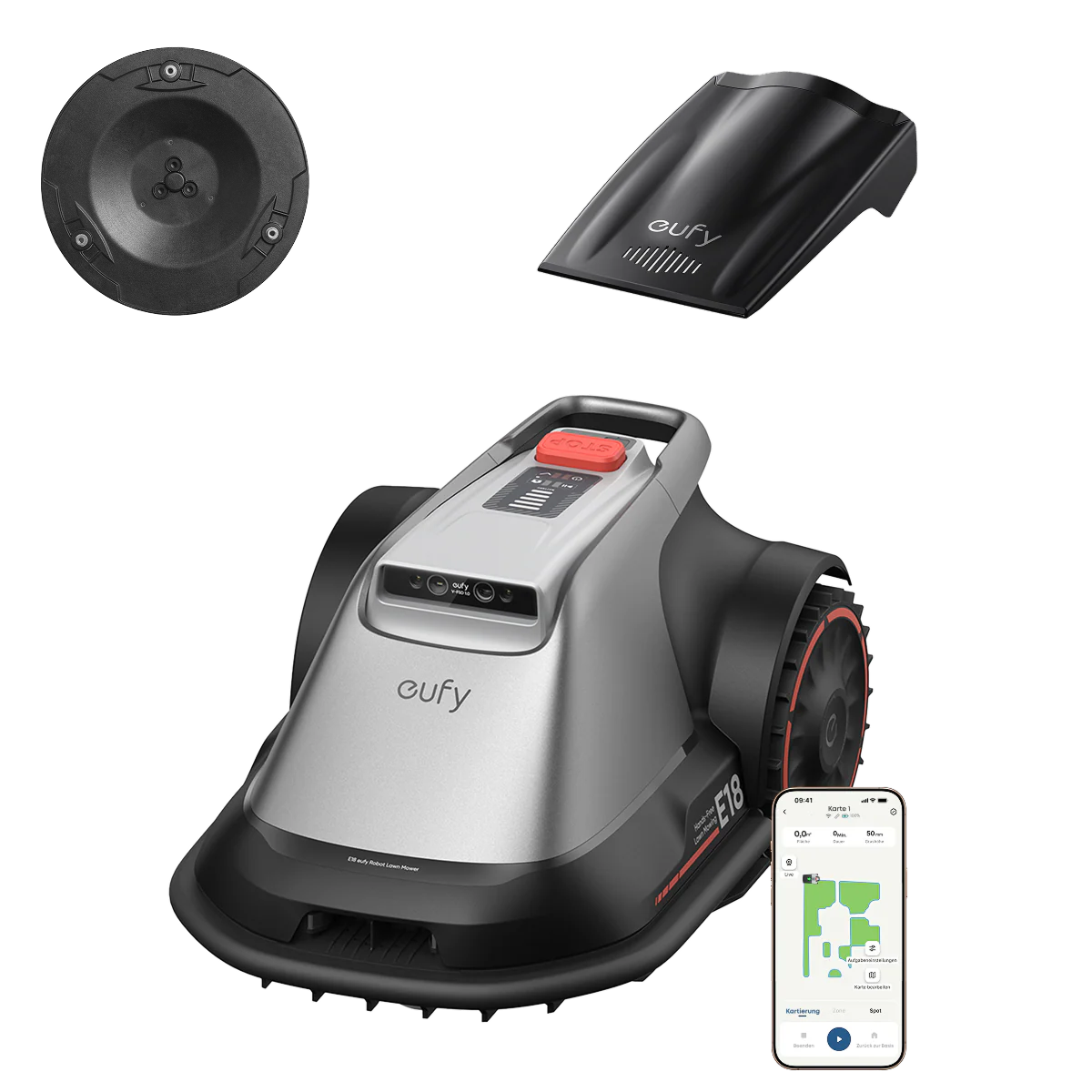 eufy-robot-tondeuse-e18-kit-disque-complet image 1