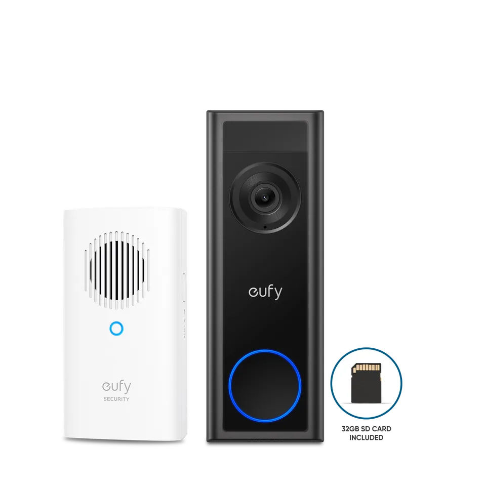 eufy-video-doorbell-c31-avec-carillon-sonnette-vid-o-2k-fhd image 1