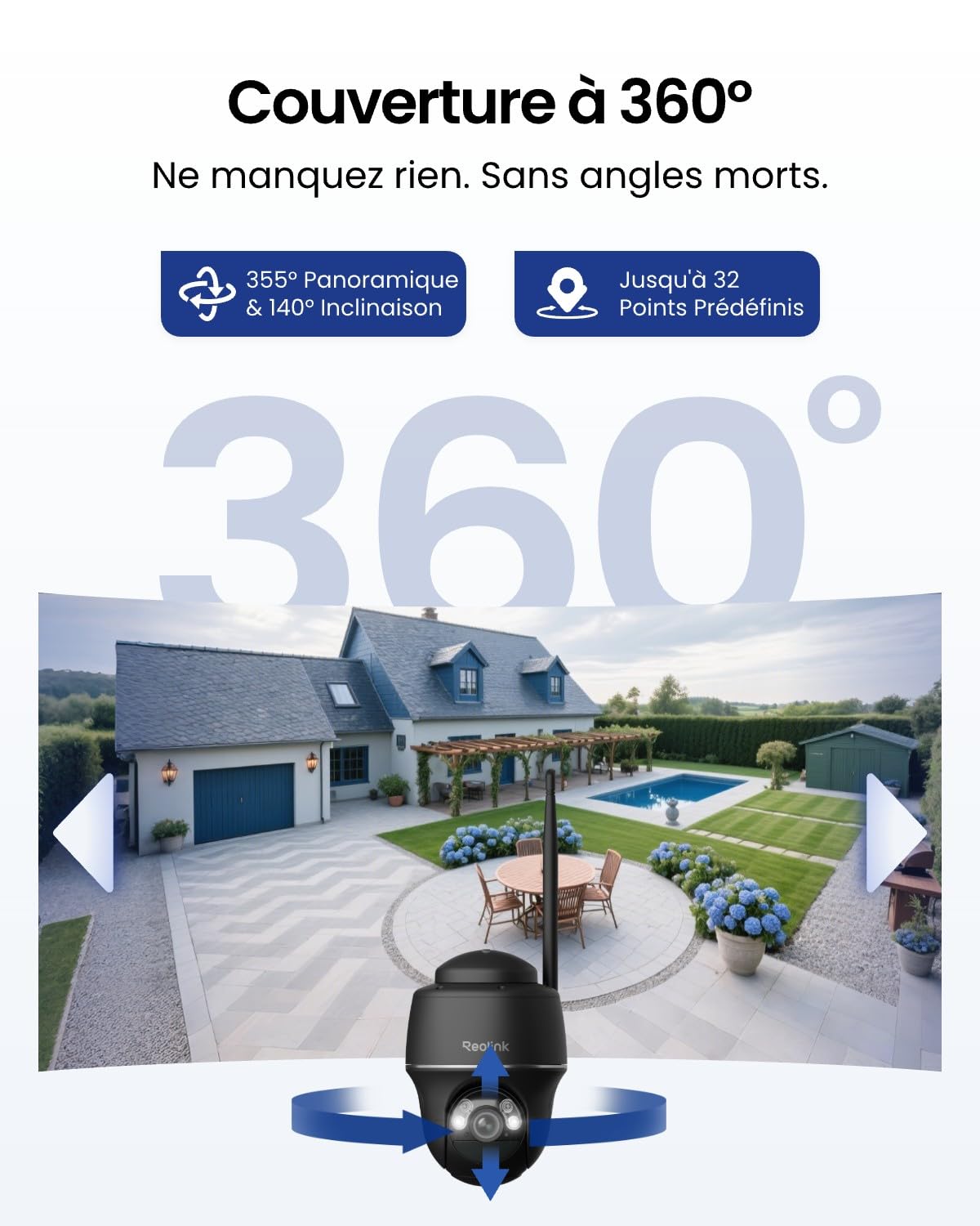 reolink-kit-2-1-argus-pt-sp-5mp-home-hub-mini-syst-me-solaire-360-sans-abonnemen image 3
