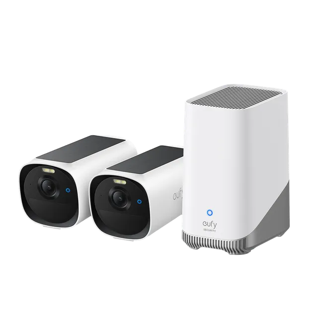 eufy-eufycam-e40-2k-qhd-kit-2-cam-ras-homebase-s380-homebase-3 image 1