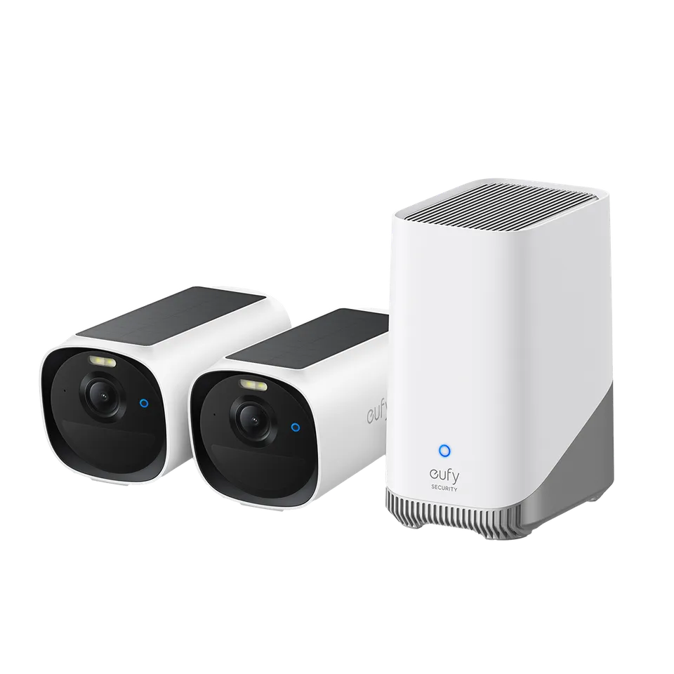 eufy-eufycam-e40-2k-qhd-kit-2-cam-ras-homebase-s380-homebase-3 image 1