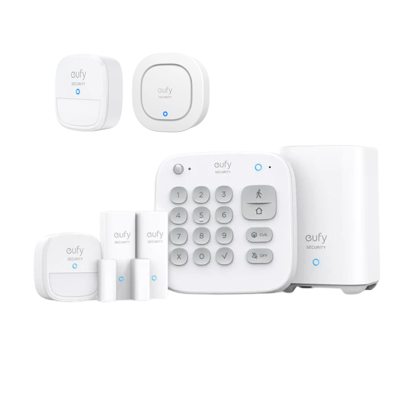 eufy-kit-alarme-maison-5-pi-ces-d-tecteur-mouvement-sir-ne image 1