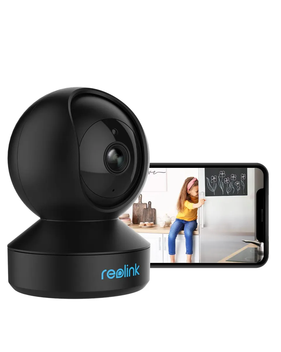 reolink-e1-cam-ra-surveillance-wifi-int-rieur-3mp-2k-noire image 1