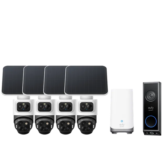 eufy-eufycam-s4-kit-4-cam-ras-sonnette-vid-o-e340-vid-osurveillance-4k image 1