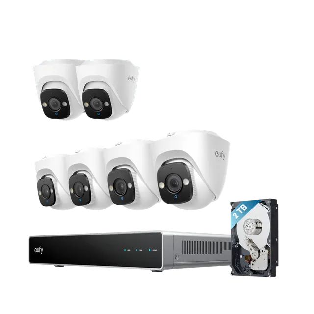 eufy-kit-de-6-syst-me-de-vid-osurveillance-nvr-poe-e41-4k-uhd image 1