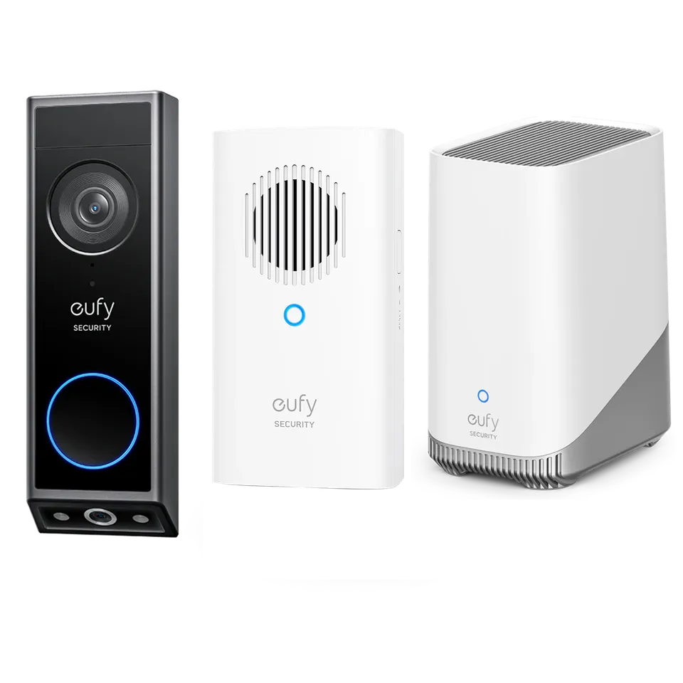 eufy-video-doorbell-e340-carillon-add-on-homebase-s380 image 1