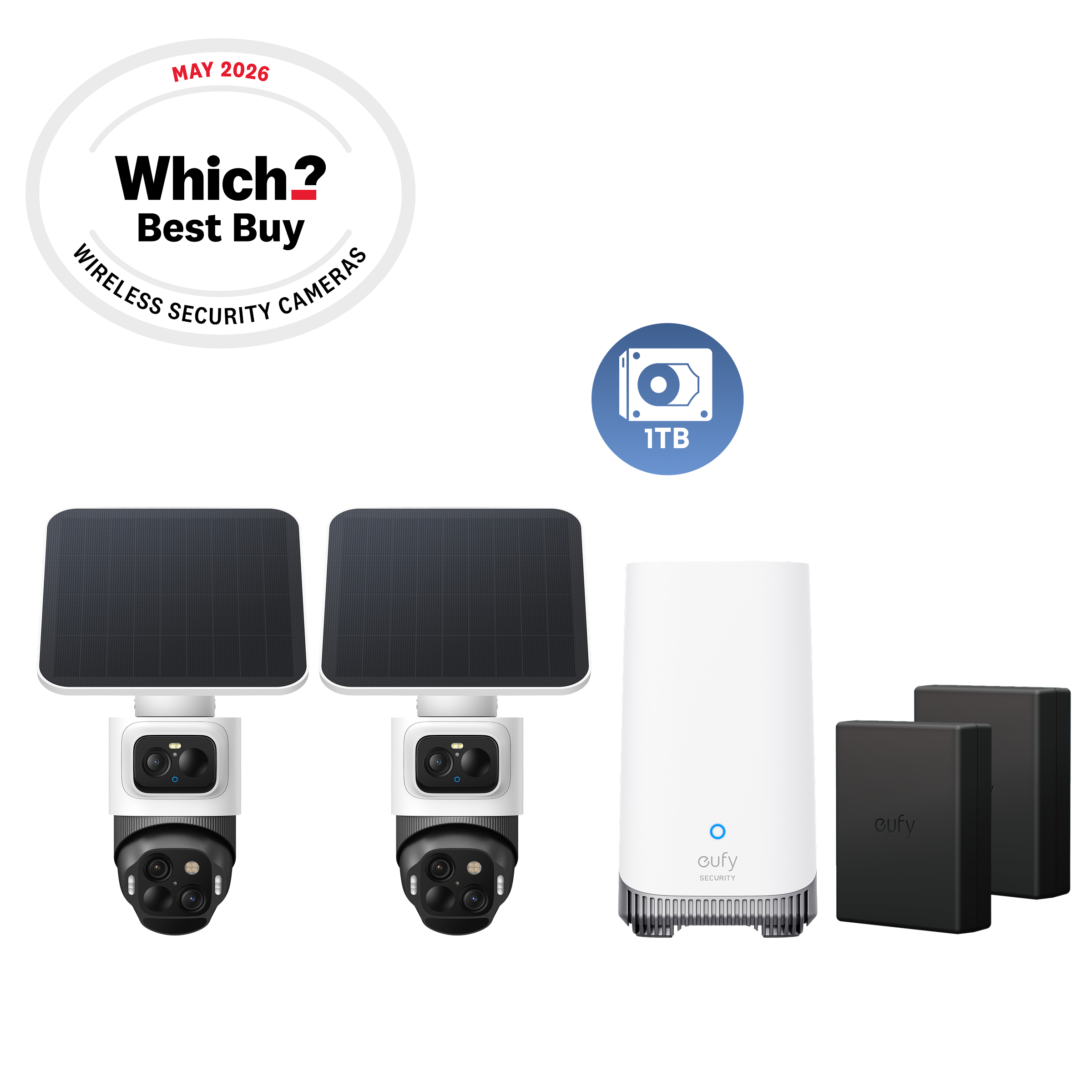 eufycam-s4-essential-whole-home-bundle-kit-2-cam-ras-triple-objectif-2-batteries image 1