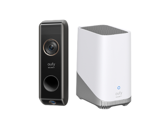 eufy-video-doorbell-dual-homebase-3-s380-sonnette-double-cam-ra-2k image 1