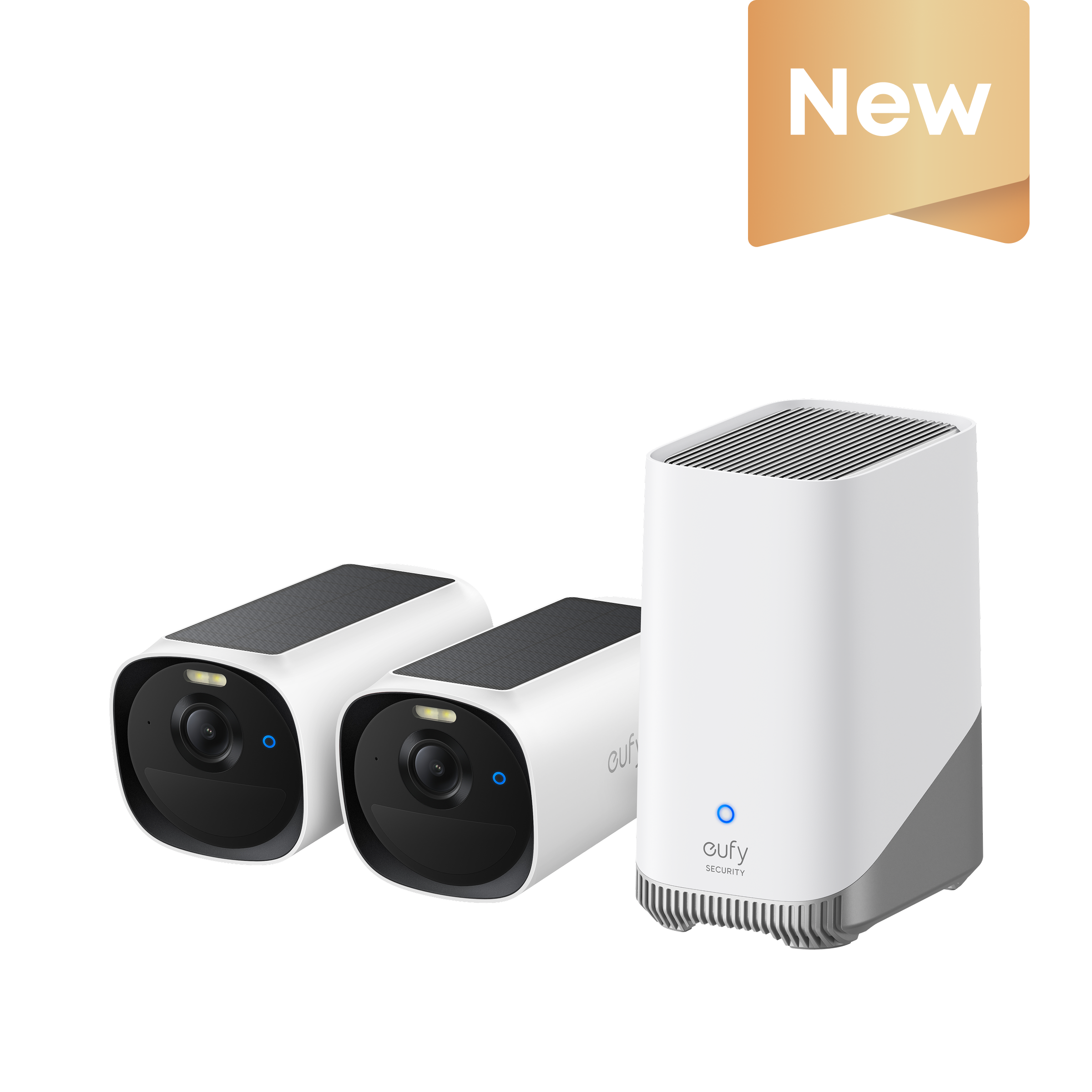 eufy-eufycam-e40-kit-2-cam-ras-avec-homebase-s380-2k-qhd-maxcolor-vision-aliment image 2