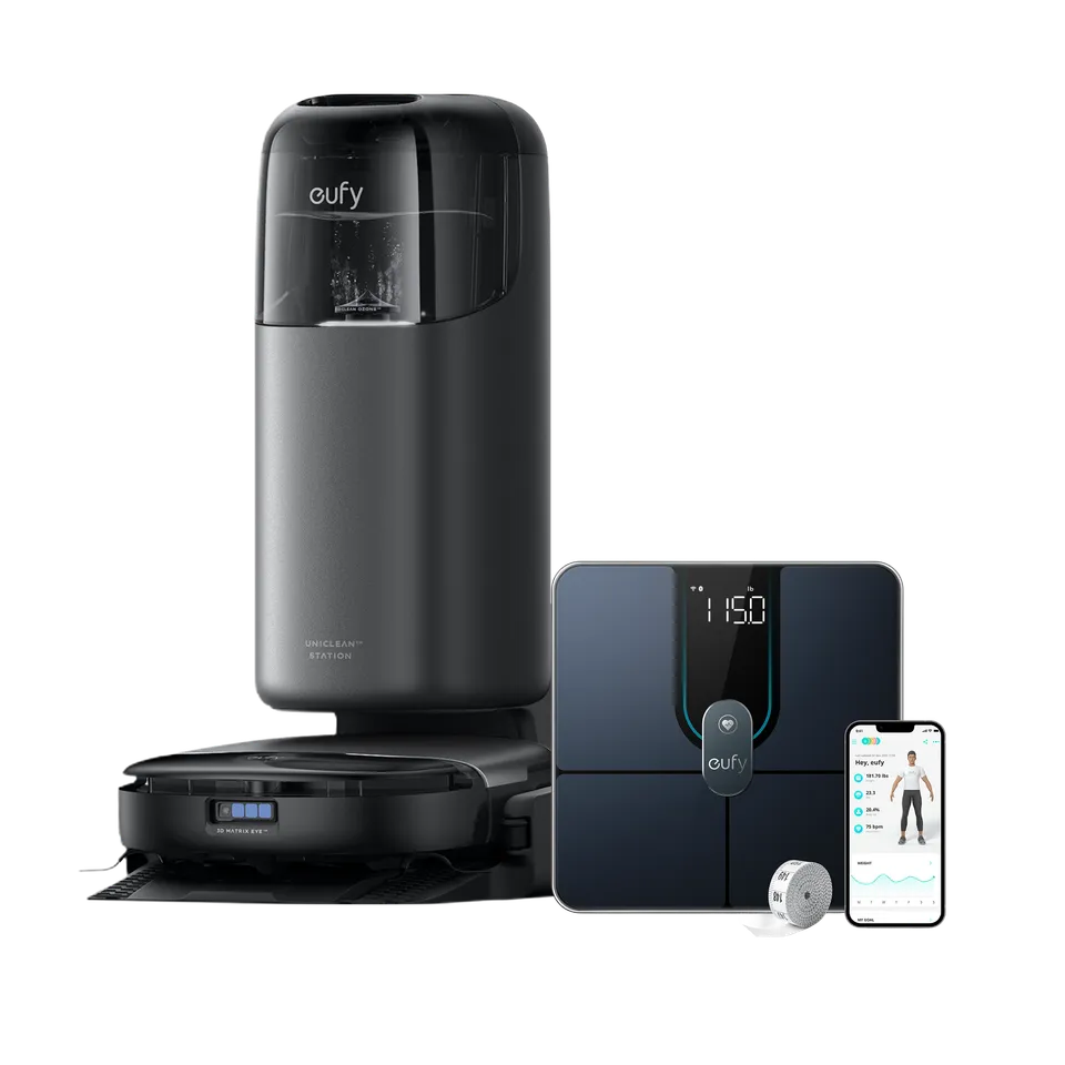 eufy-robot-aspirateur-laveur-omni-s1-pro-balance-smart-scale-p2-pro image 1