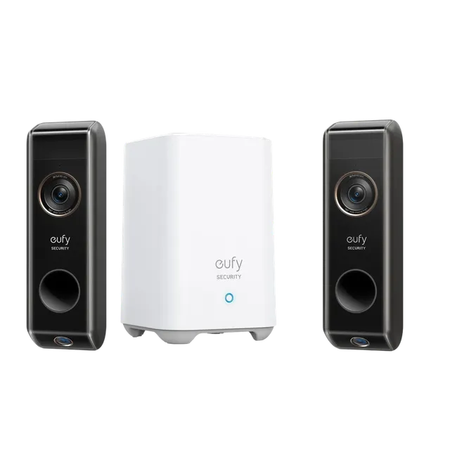 eufy-video-doorbell-dual-2k-hdr-lot-de-2-homebase-3-s380 image 1
