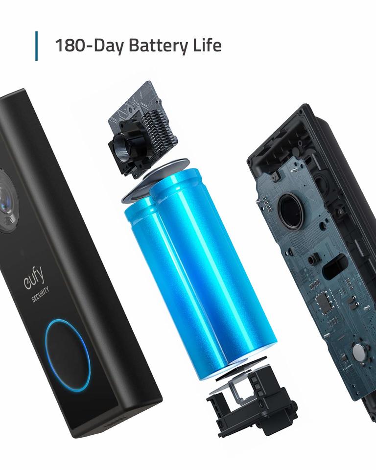 eufy-video-doorbell-s220-sonnette-vid-o-2k-sans-abonnement-avec-d-tection-humain image 2