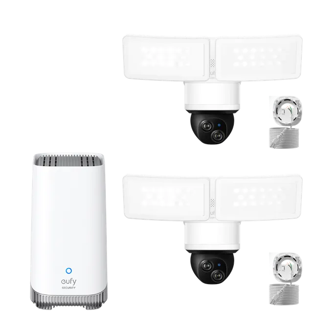 eufy-floodlight-camera-e340-kit-2-cam-ras-homebase-3 image 1