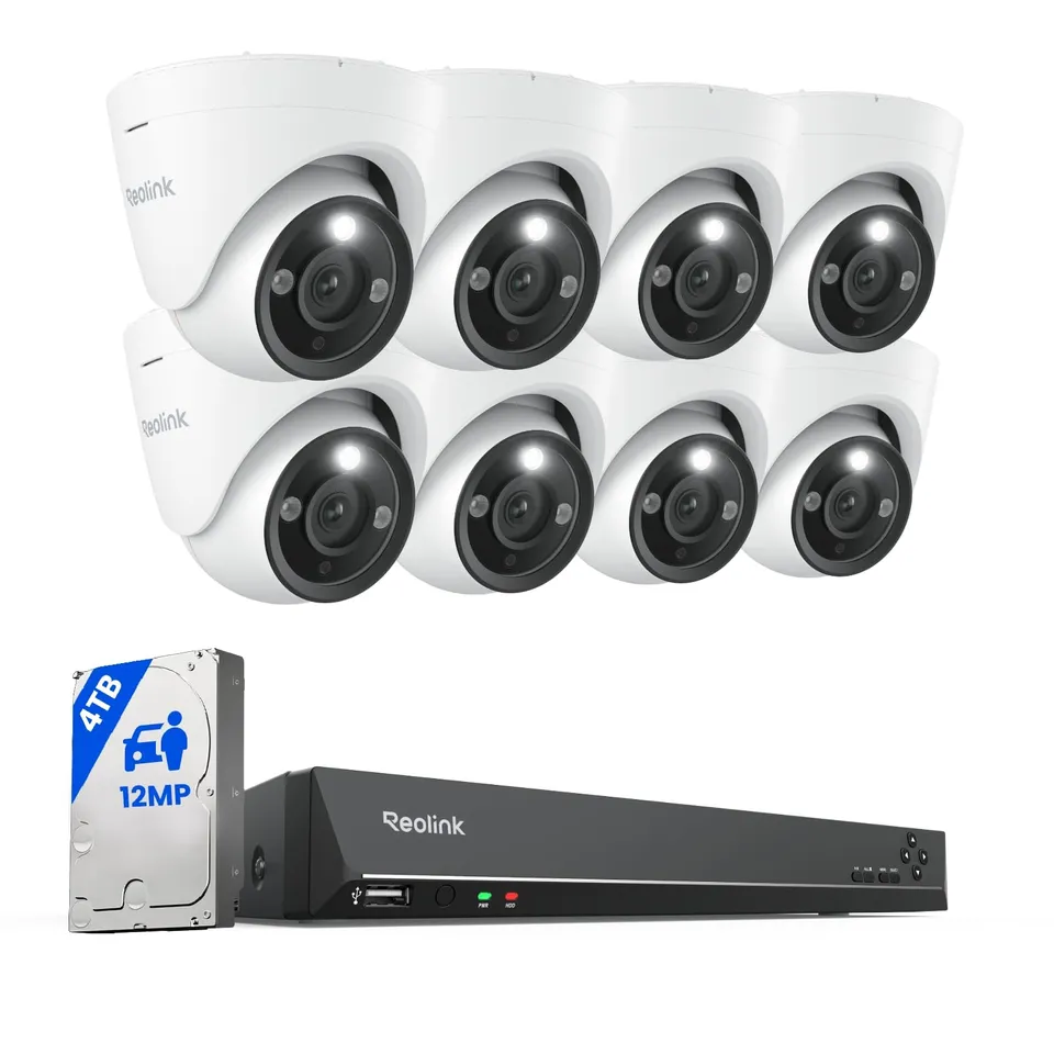 reolink-rlk16-1200d8-a-kit-vid-osurveillance-poe-8-cam-ras-ip-12mp-uhd-avec-nvr image 1
