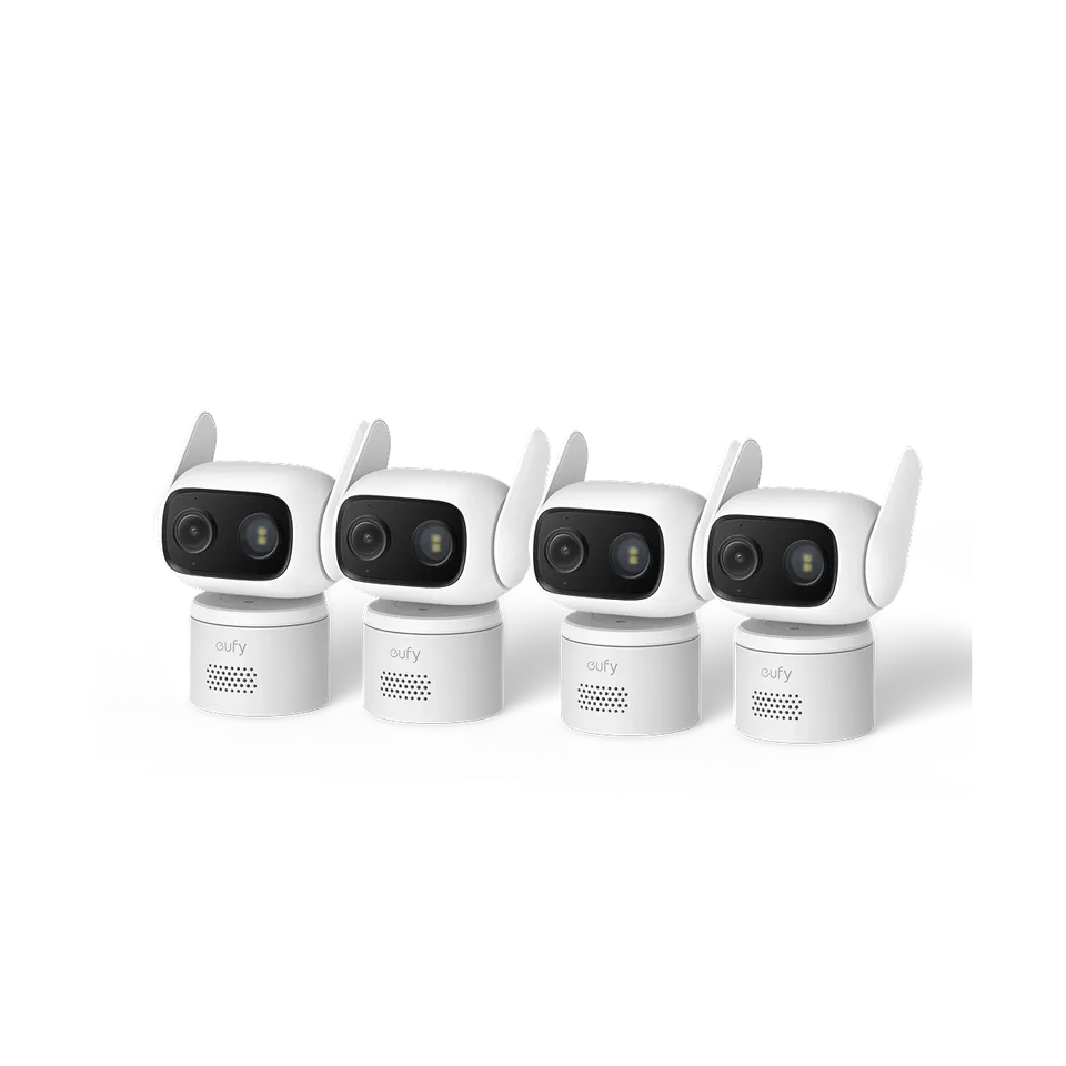 eufy-cam-ra-filaire-c31-pack-de-4-cam-ra-360-panoramique-int-rieure-et-ext-rieur image 1