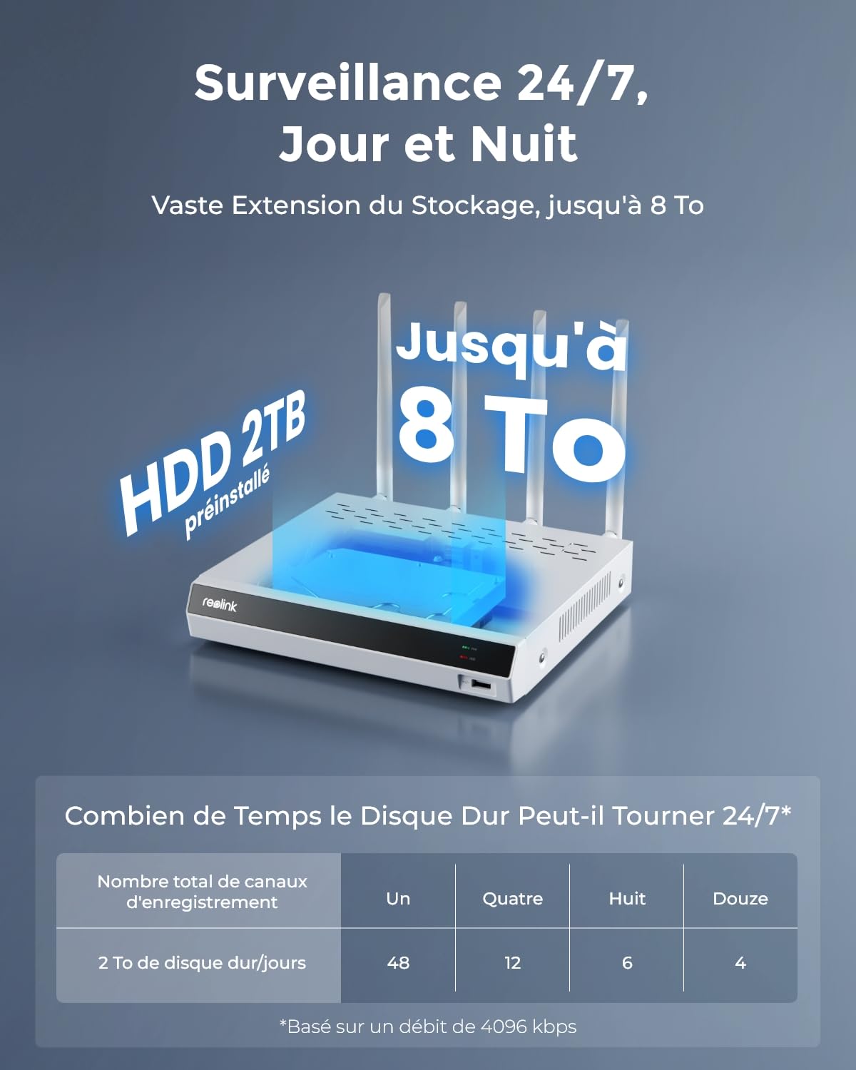 reolink-rlc-series-kit-4k-wi-fi-6-4-cam-ras-ext-rieures-avec-nvr-2-to-et-d-tecti image 6