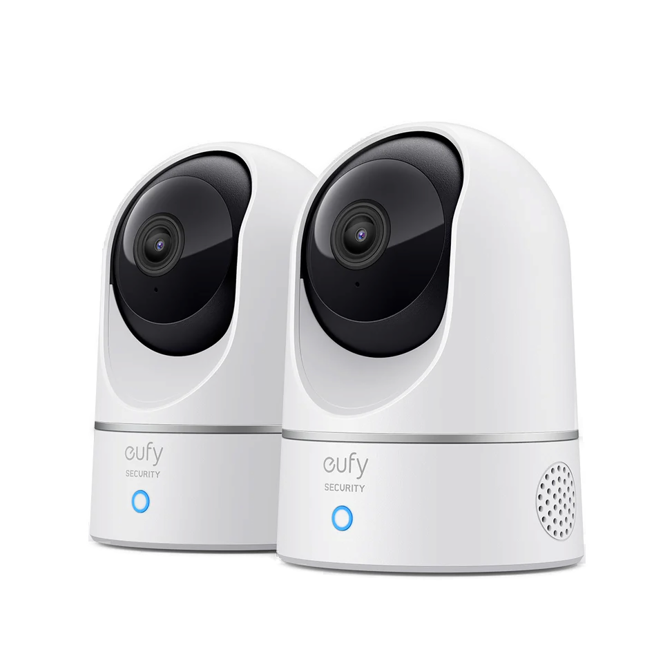eufy-indoor-cam-e220-2k-cam-ra-int-rieure-panoramique-kit-2-cam-ras image 1