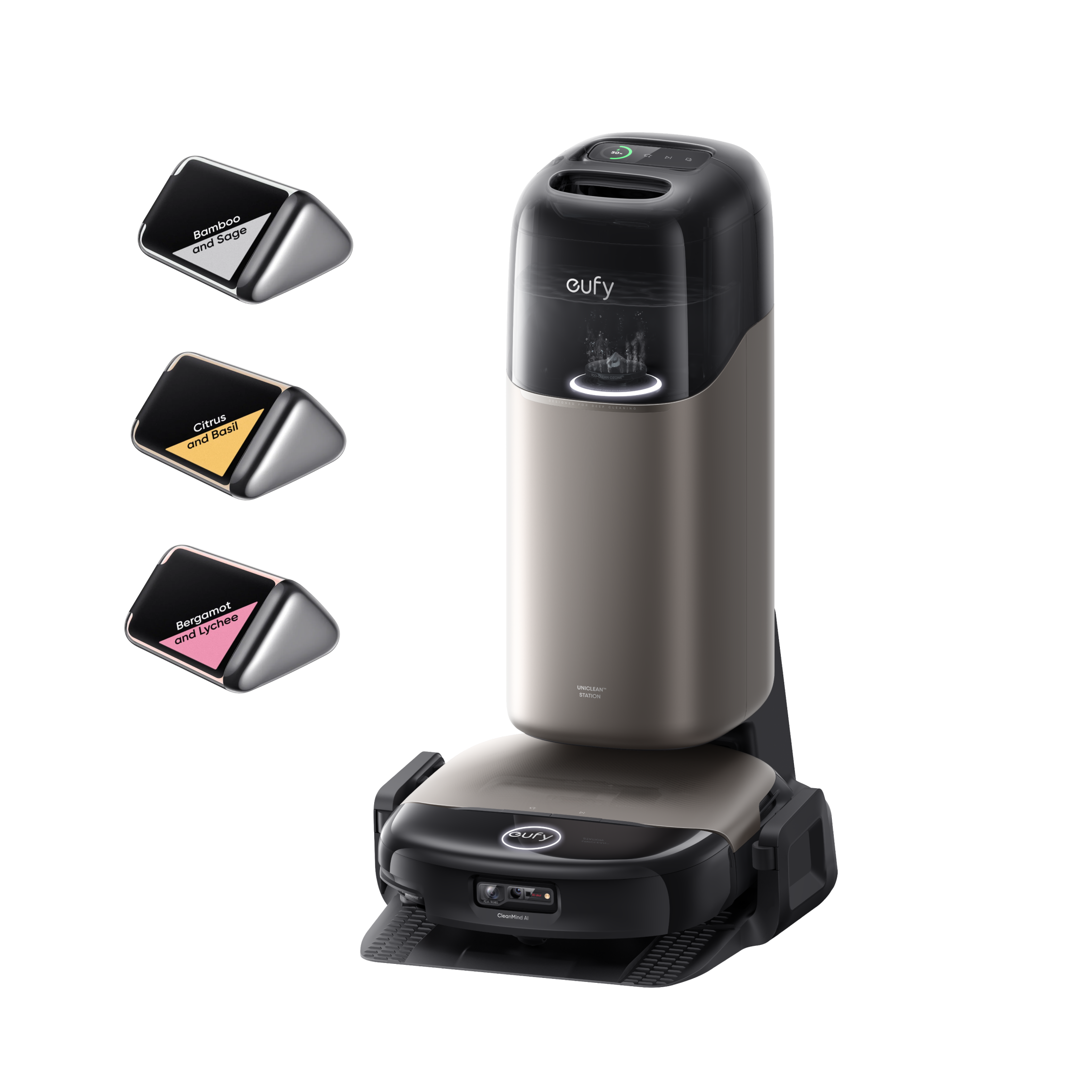 eufy-hydrojet-s2-robot-aspirateur-laveur-recharge-parfum-omni-s2-3-parfums image 1