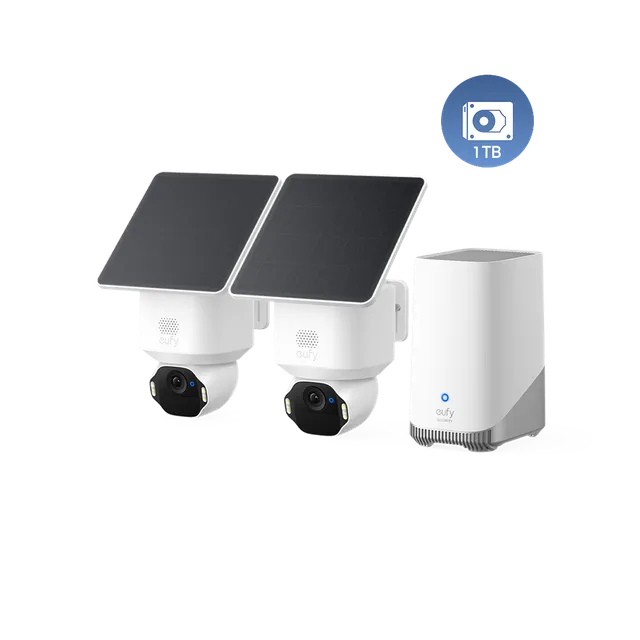 eufy-security-solocam-e42-kit-2-cam-ras-homebase-s380-disque-1-to image 1