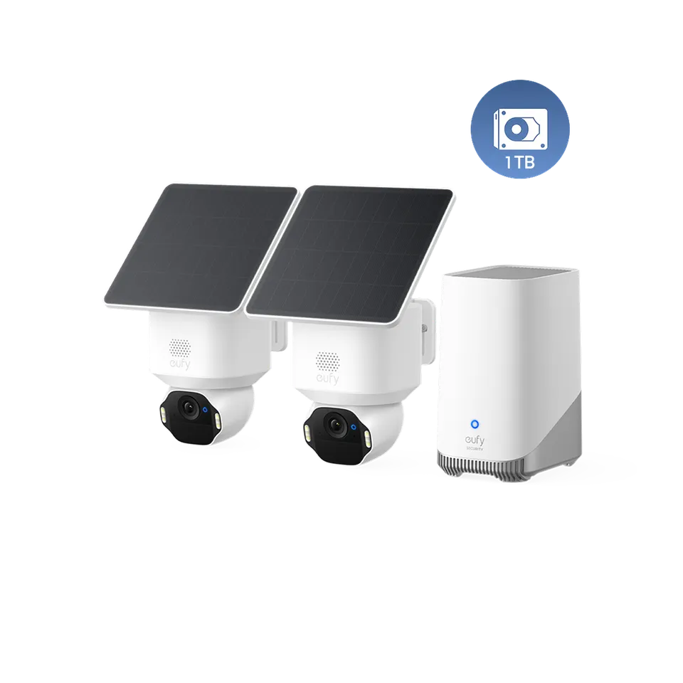 eufy-security-solocam-e42-kit-2-cam-ras-homebase-s380-disque-1-to image 1