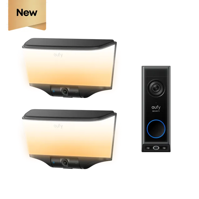 eufy-wall-light-cam-s4-lot-de-2-sonnette-vid-o-e340 image 1