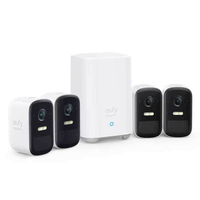 eufy-eufycam-2c-kit-4-cam-ras-sans-fil-full-hd-1080p-station image 1