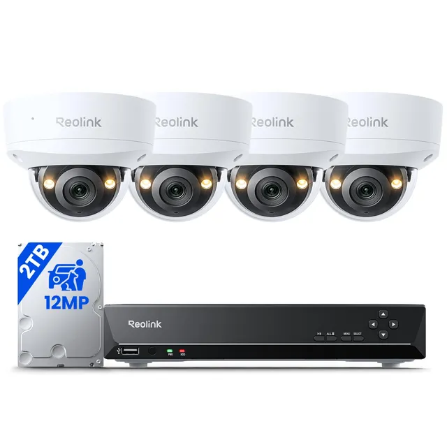 reolink-rlk8-1200v4-kit-4-cam-ras-poe-ext-rieures-12mp-145-nvr-2-to image 1