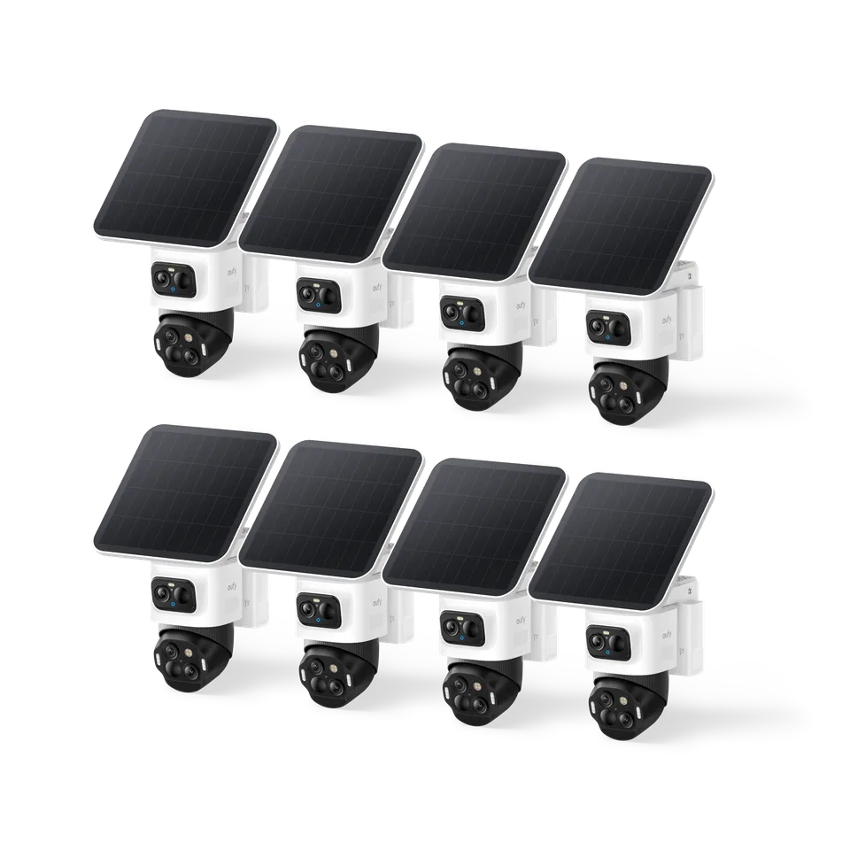 eufy-eufycam-s4-kit-8-cam-ras-triple-objectif-bullet-ptz-4k image 1