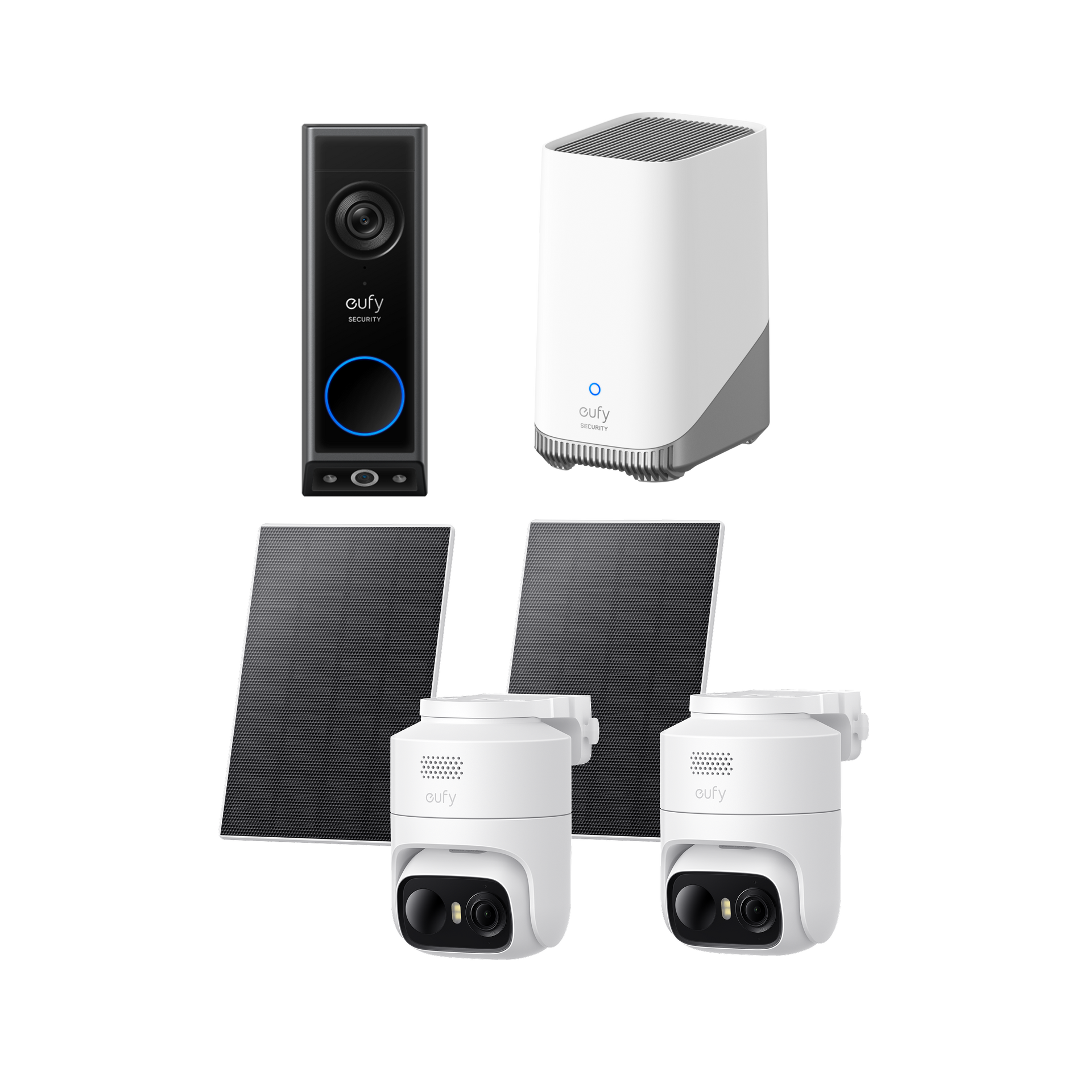 eufy-eufycam-c37-kit-8-cam-ras-homebase-3-2k-ptz-360-solaire image 2
