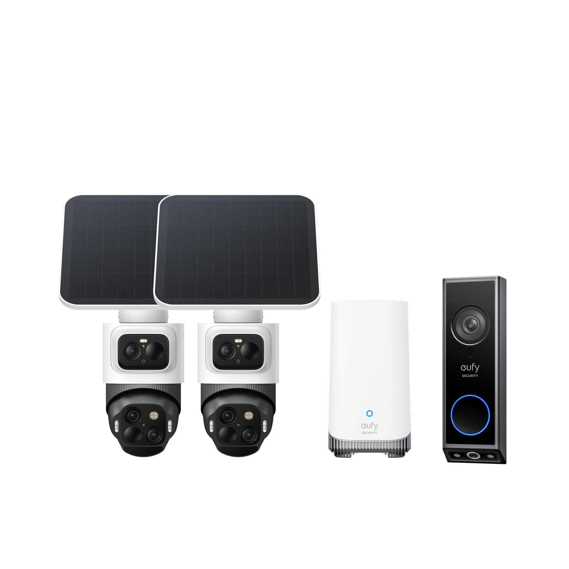eufy-eufycam-s4-4-cam-kit-video-doorbell-e340-triple-lens-bullet-ptz-security-ca image 8